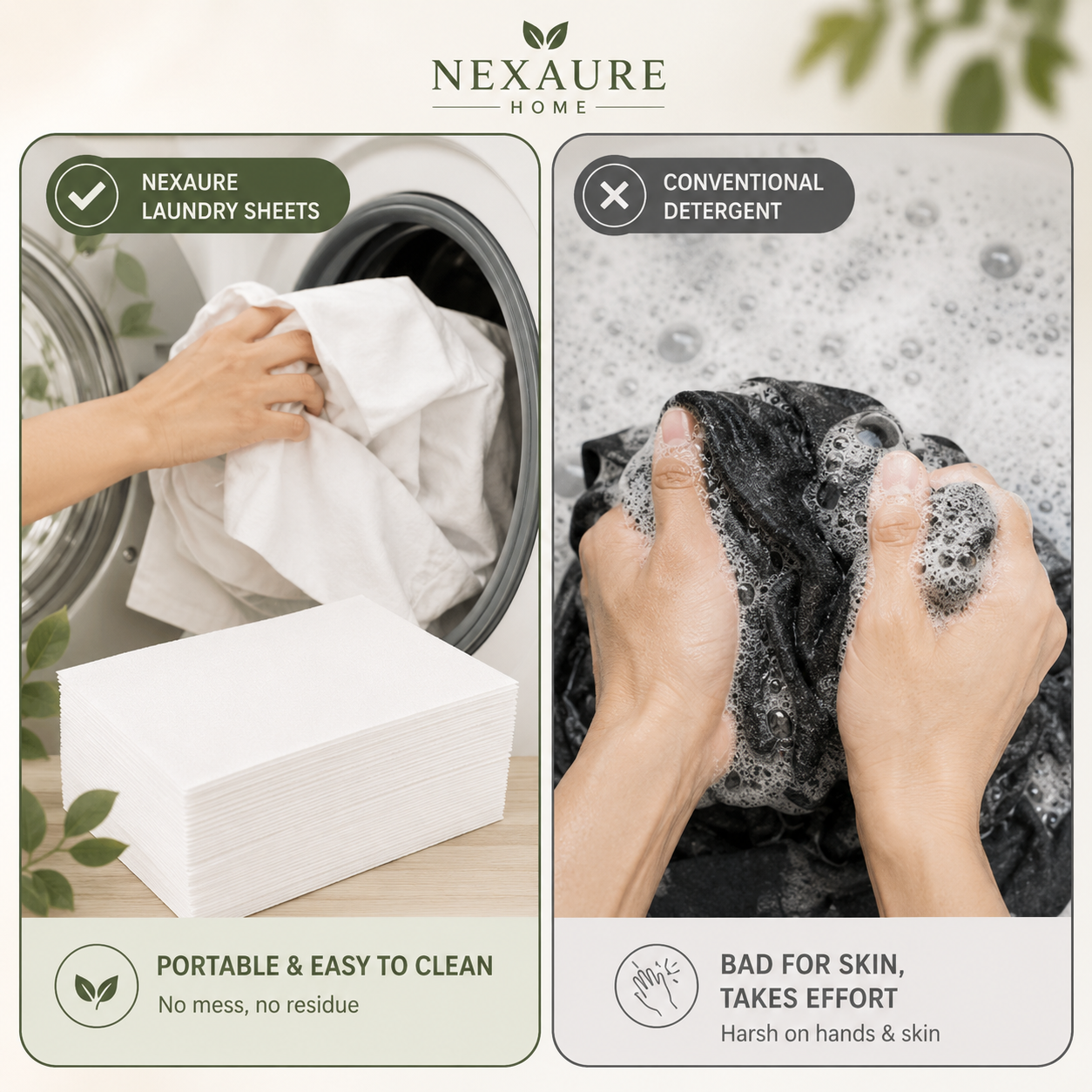 Laundry Detergent Sheets