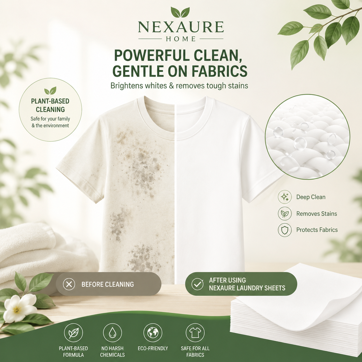 Laundry Detergent Sheets