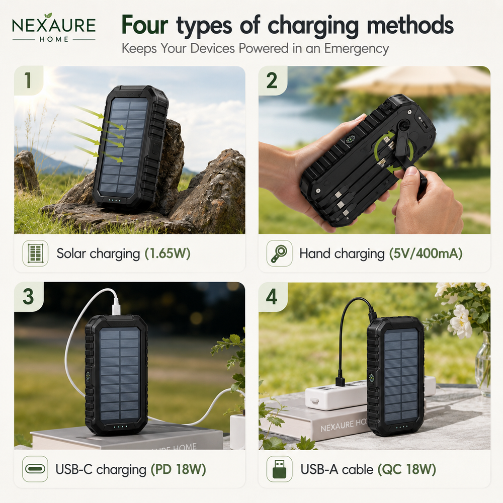 Four convenient charging methods